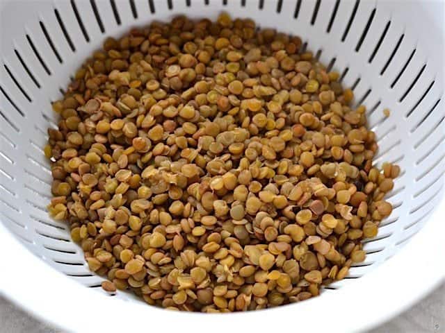 Cooked Lentils