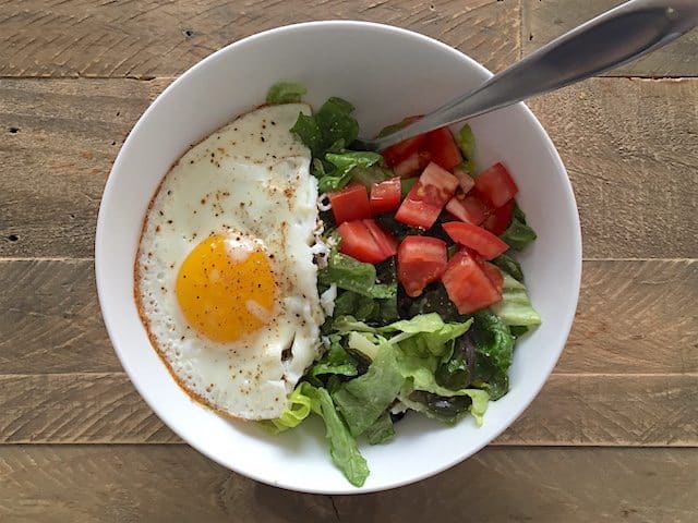 Salad with Egg
