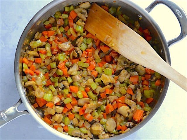 Sauté Mushrooms and Seasonings