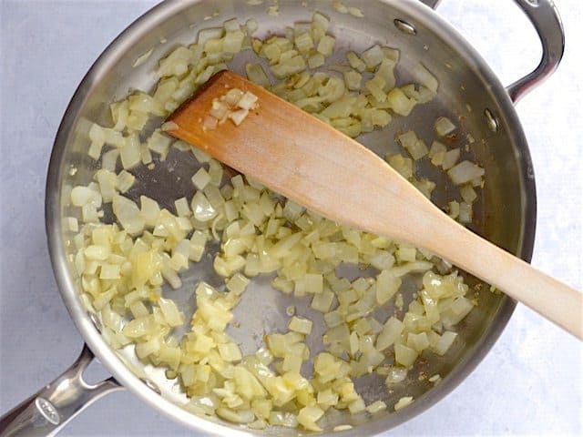 Sauté Onion and Garlic