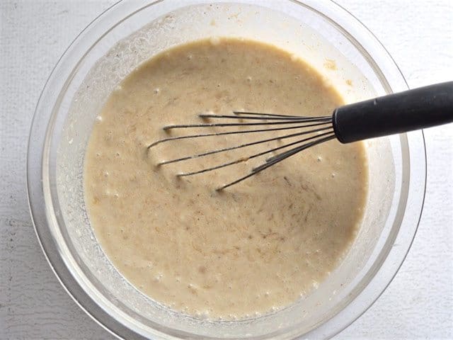 Whisked Baked Oatmeal Batter without oats