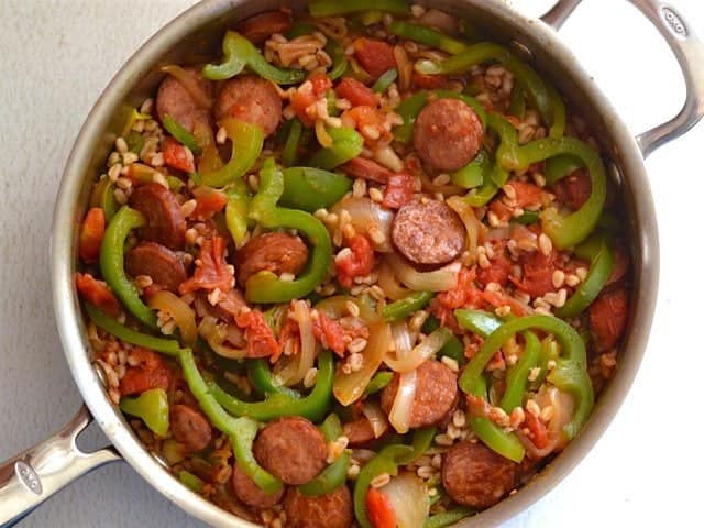 Cajun Sausage and Rice Skillet - Budget Bytes