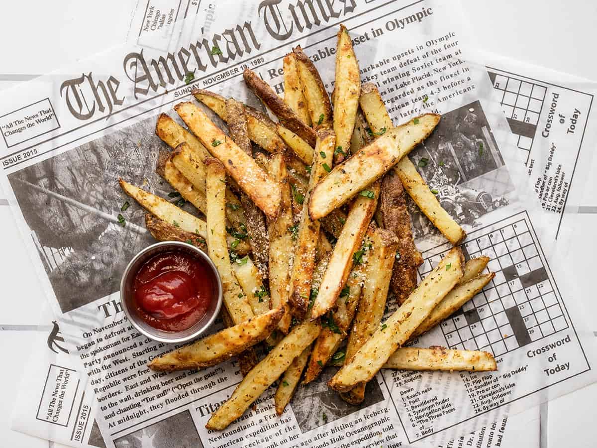 Garlic Parmesan Oven Fries