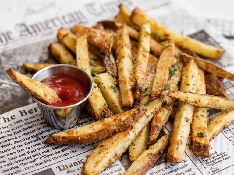 Garlic Parmesan Oven Fries Budget Bytes