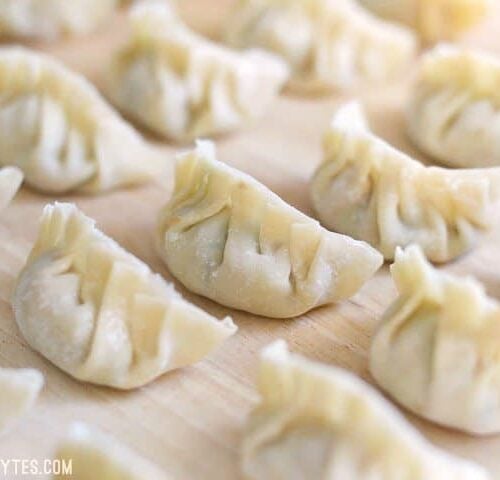 Order Pork Gyoza food online from Little Lilly Sushi store, Fort Worth on bringmethat.com