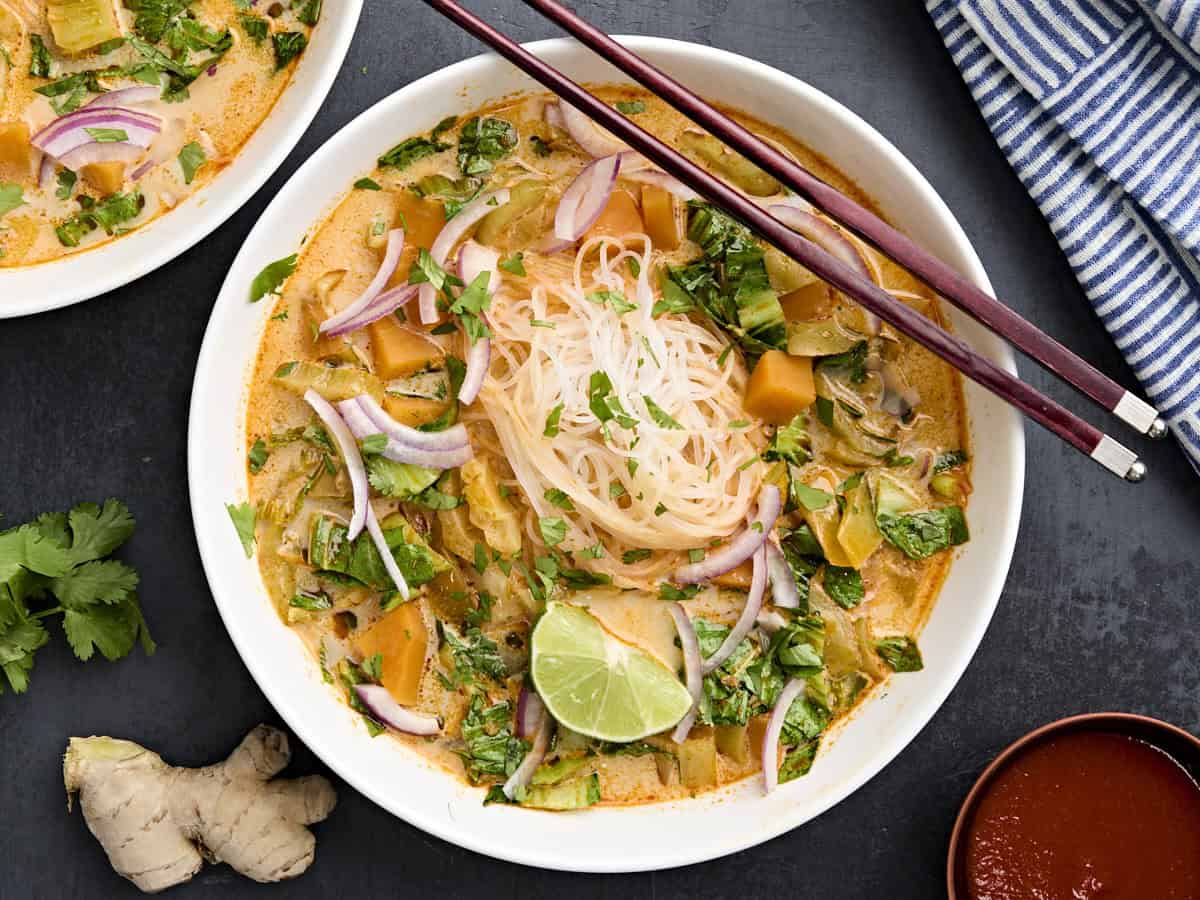 Thai Curry Vegetable Soup