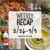 Weekly Recap 2/26-3/3