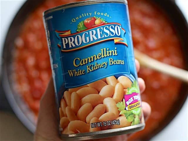 Can of Cannellini Beans