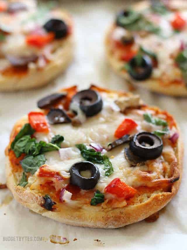 Mini Top-Your-Own Pizzas Recipe