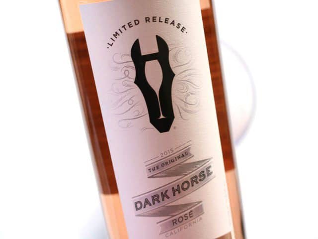 Dark Horse Rosé bottle