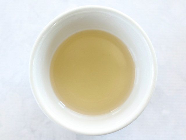 Vinegar Sugar Salt Dressing in a small bowl