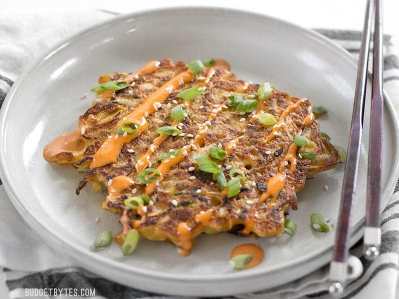 Classic Okonomiyaki (Japanese Cabbage and Pork Pancakes) Recipe - NYT  Cooking