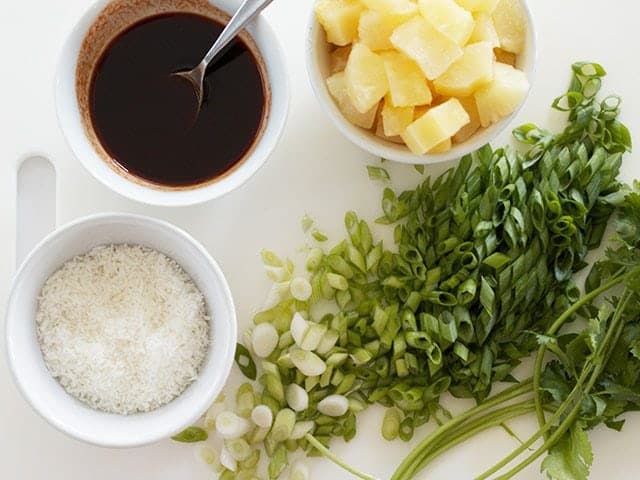 Fried Rice Ingredients