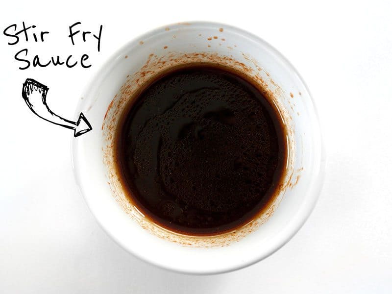 Stir Fry Sauce in a small bowl
