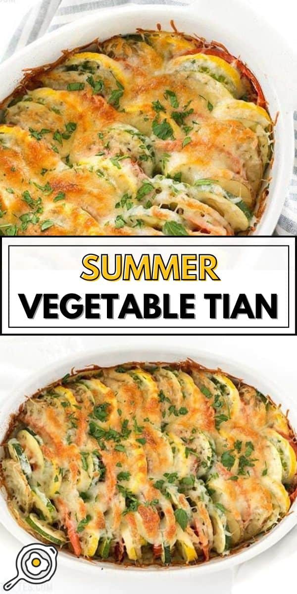 summer vegetable tian pin image