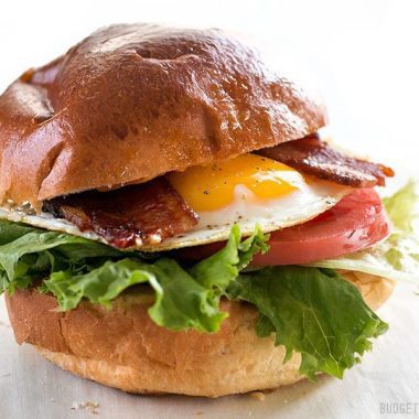 Brown Sugar Bacon Breakfast Sandwiches & Chipotle Mayo - Budget Bytes