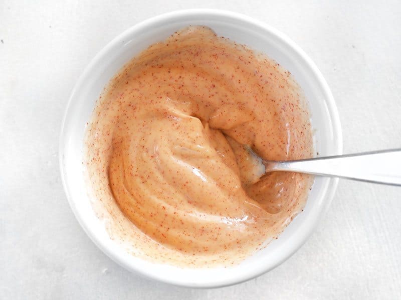 Chipotle Mayo in a small bowl