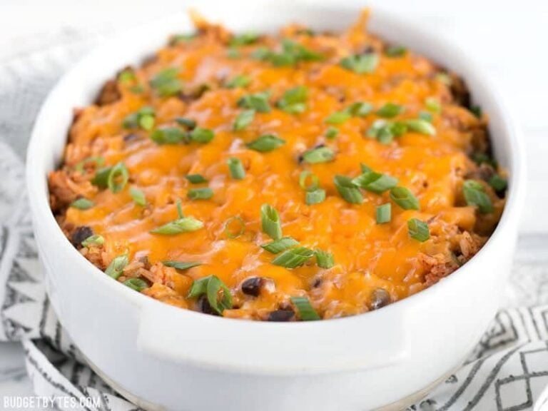 Beef Burrito Casserole No Canned Soup! Budget Bytes