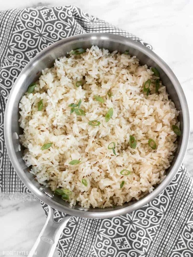 Cumin Rice Recipe Budget Bytes