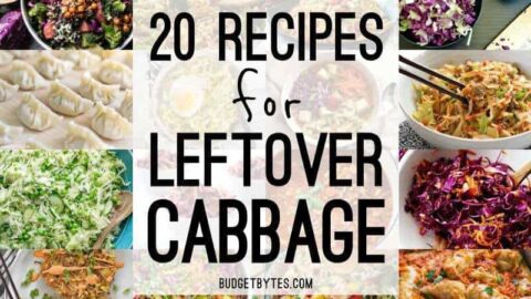 20 Recipes for Leftover Cabbage - BudgetBytes.com