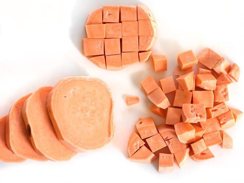 Diced Sweet Potato