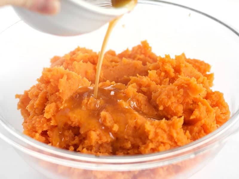 Mashed Sweet Potatoes Plus Butter