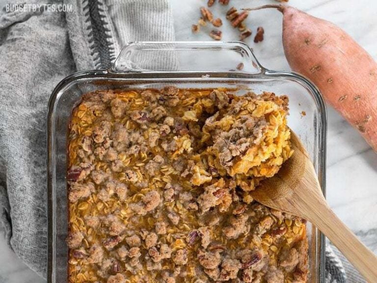 Sweet Potato Casserole Baked Oatmeal Budget Bytes