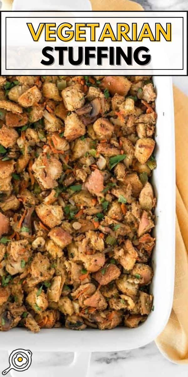 Vegetarian Stuffing pin image