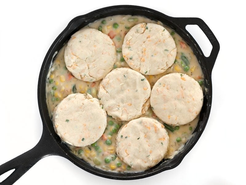 Skillet Pot Pie Ready to Bake