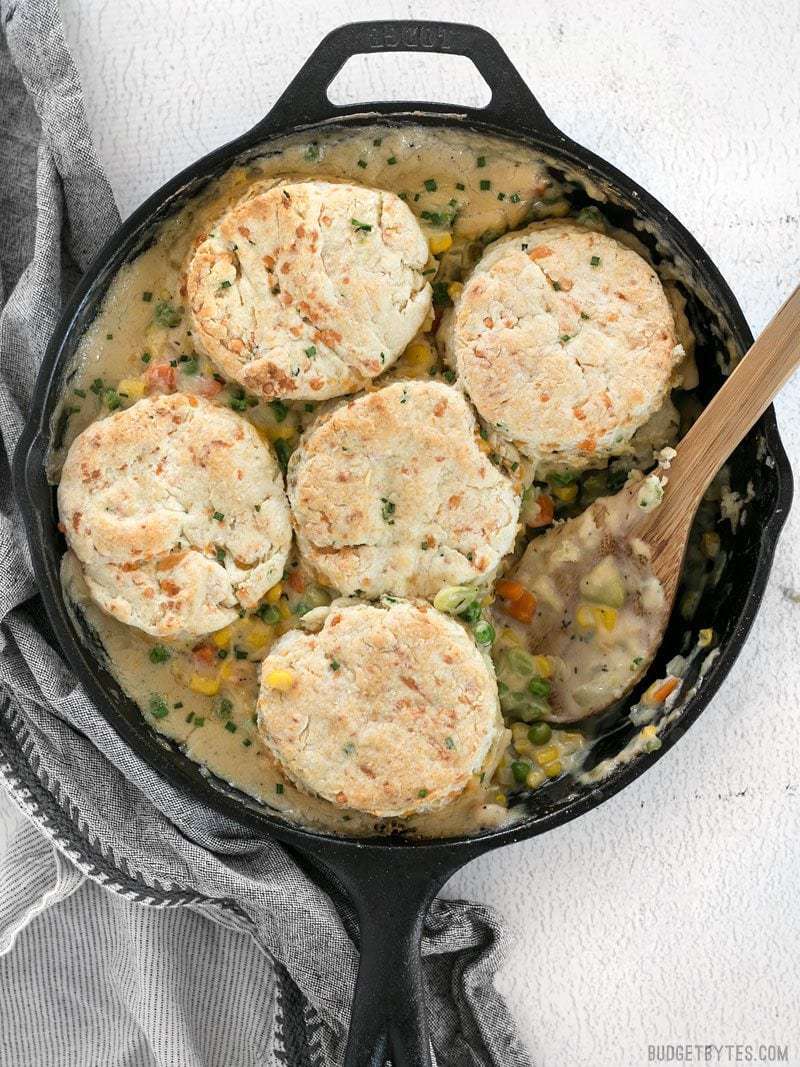 Lodge Cast Iron Chicken Pot Pie 