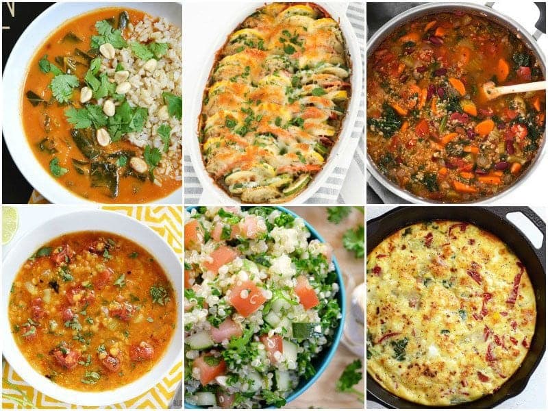 6 Low Carb Vegetarian Recipes to fit small budgets. BudgetBytes.com