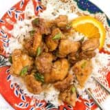 This Easy Orange Chicken cooks quickly in a skillet (no deep frying!) and uses only real, fresh ingredients. It's the perfect take-out fake-out. BudgetBytes.com