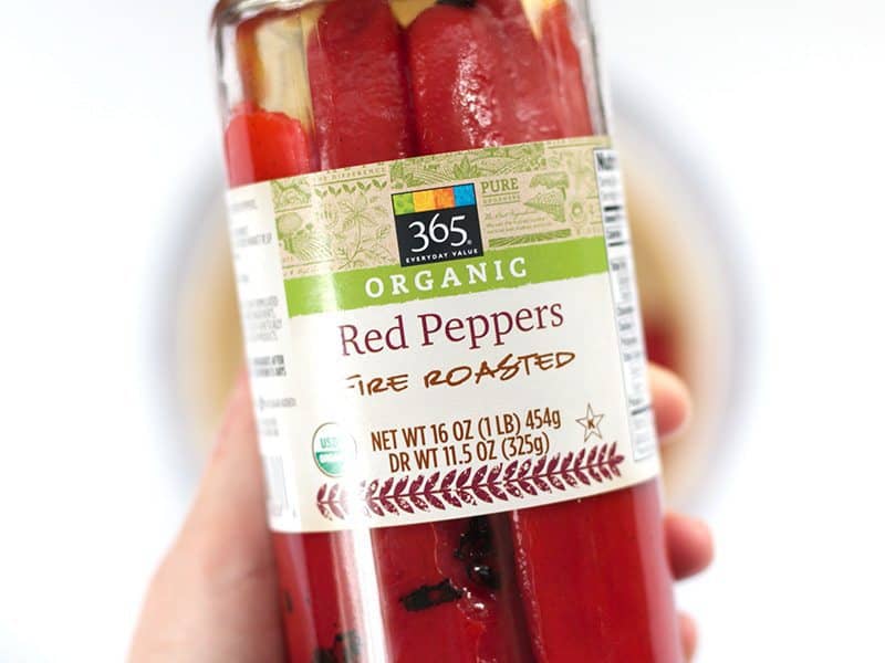 Roasted Red Peppers in a jar