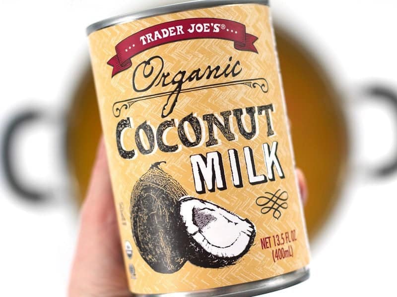 TJ Coconut Milk can