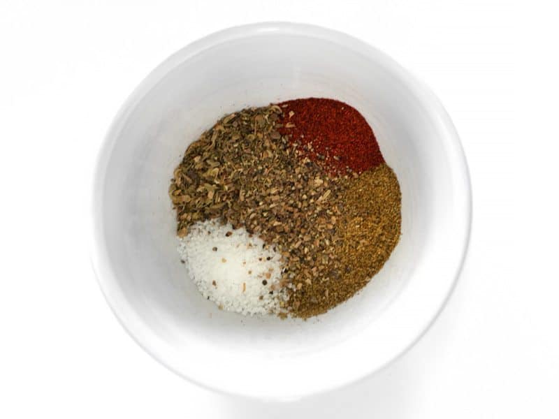 Spice Mix in a small bowl