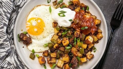 Chorizo Breakfast Hash Step By Step Photos Budget Bytes