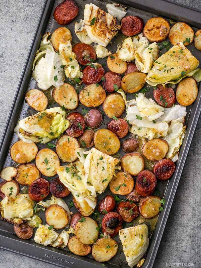 Sheet Pan Chicken Sausage Dinner - Budget Bytes