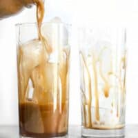 A little fine sea salt helps this Homemade Salted Caramel Iced Coffee stay smooth and taste extra sweet. Make this coffee house favorite at home for less! BudgetBytes.com