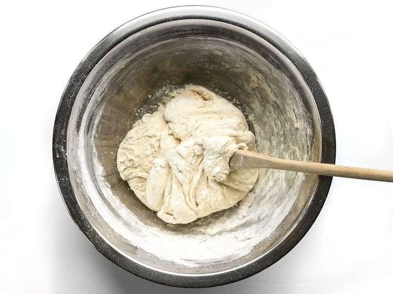 Add Flour Until it forms a Dough