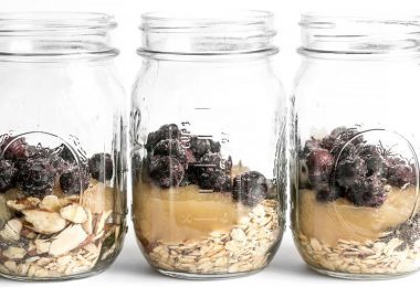 These Blueberry Almond Overnight Oats are naturally sweet without any added sugar, and provide plenty of flavor and texture to keep you happy and full all morning. BudgetBytes.com