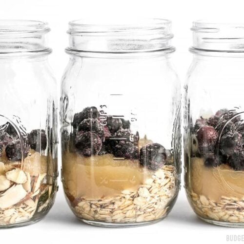 Overnight Oats Jar - Veggies Don't Bite