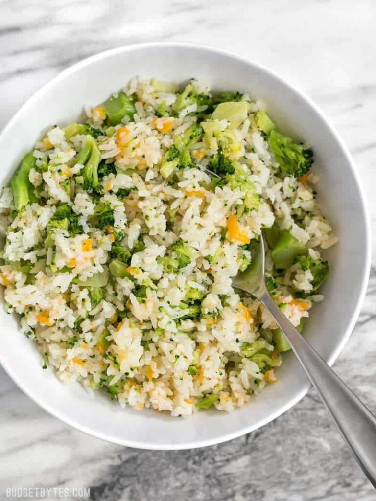 Easy Broccoli Rice - Budget Bytes