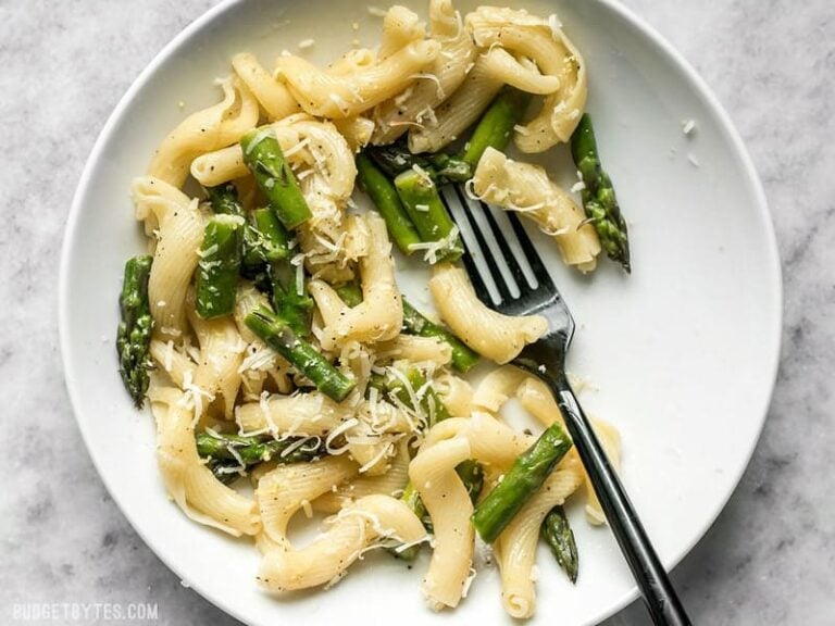 Asparagus Pasta Recipe Budget Bytes