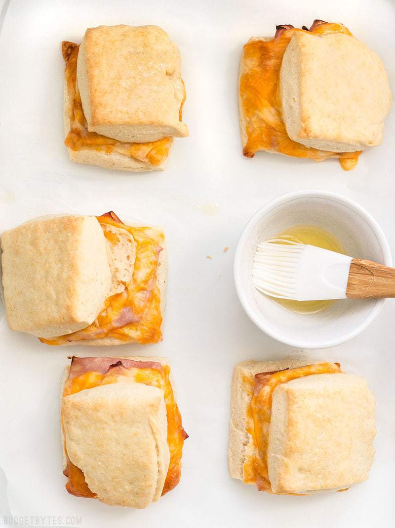 Ham and Cheese Biscuits - Budget Bytes