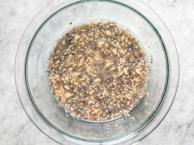Add Water to Seeds and Oats