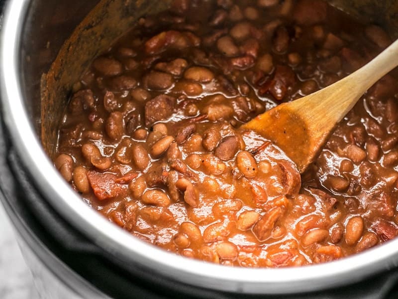 Simmered Pinto Beans with Chorizo