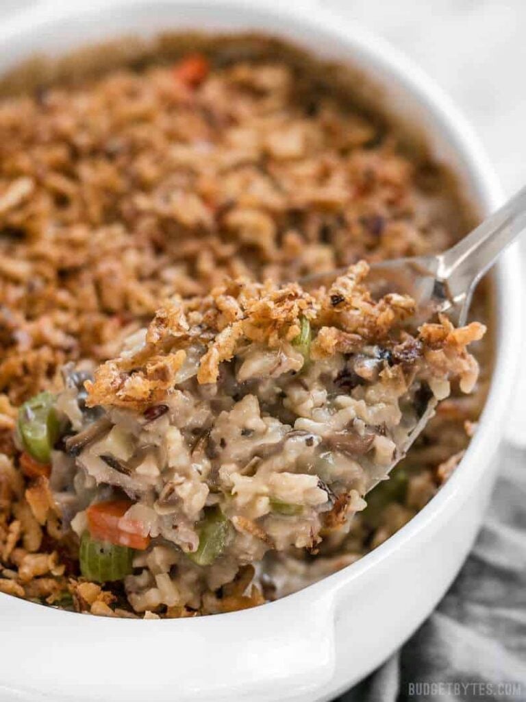 Wild Rice and Vegetable Casserole - Budget Bytes