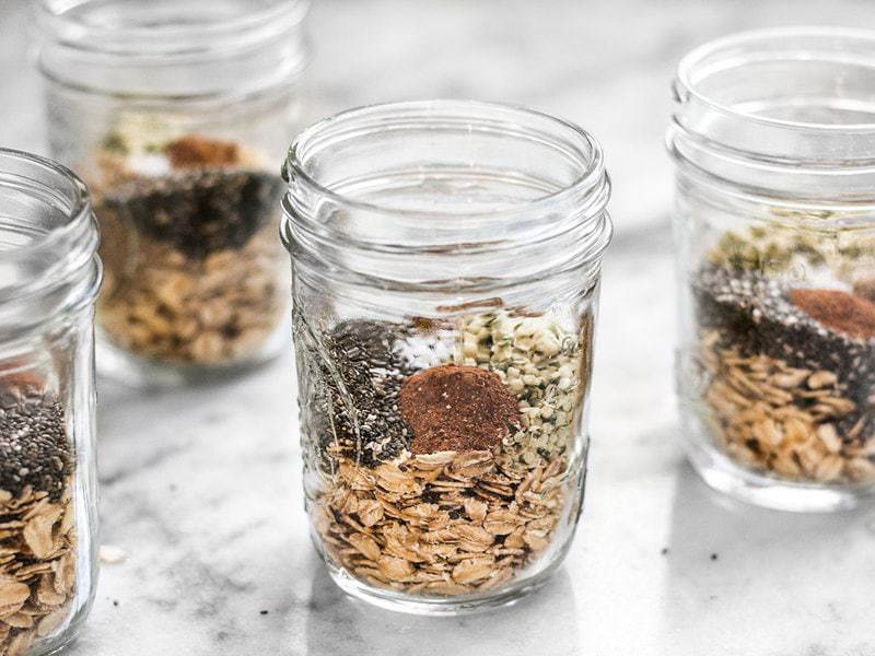 Instant Oatmeal Jars - Easy Breakfast Meal Prep