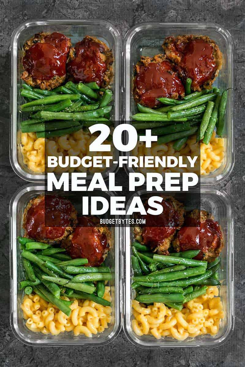 Verrassend 30+ Budget Friendly Meal Prep Ideas - Budget Bytes FU-93