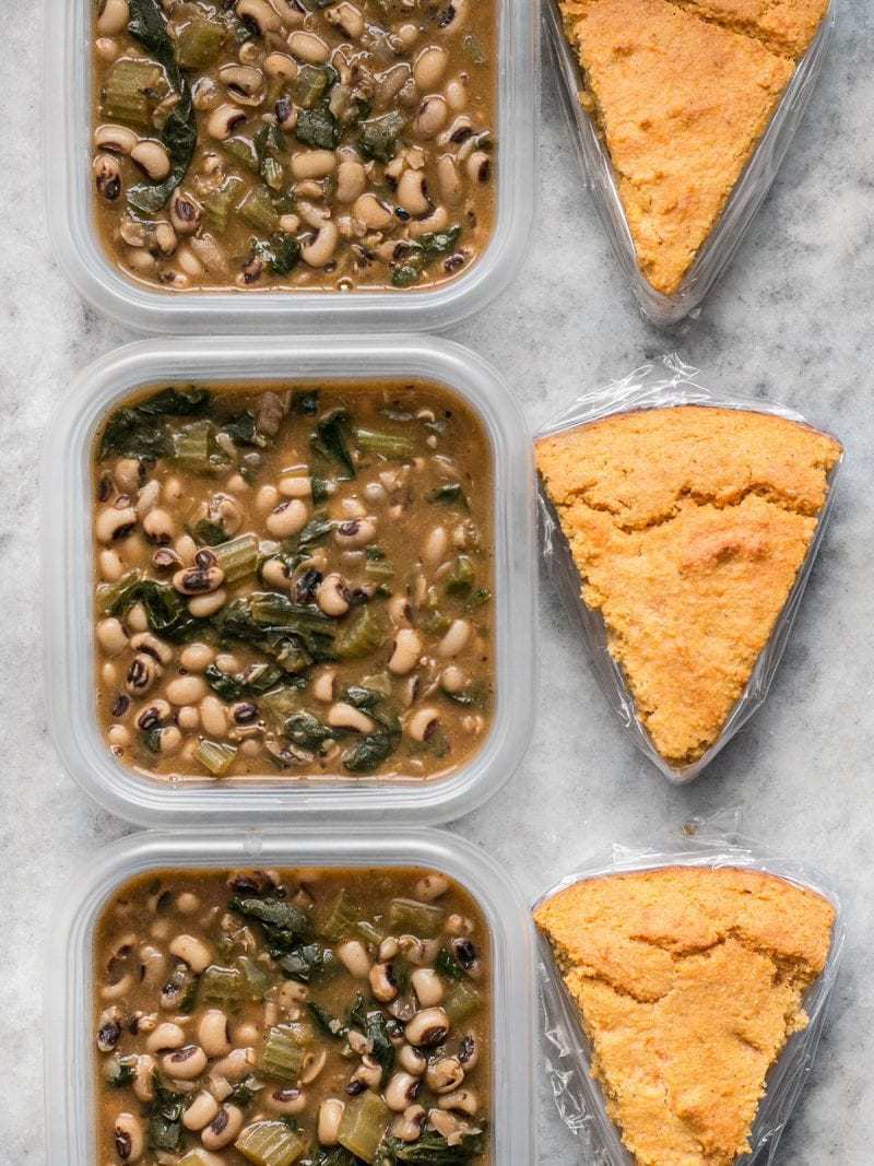 black eyed peas meal prep